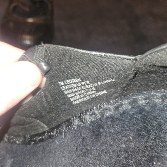 Cobb Hill Sz 7 by New Balance Leather Black and Brown Low Heels - Picture 4 of 12